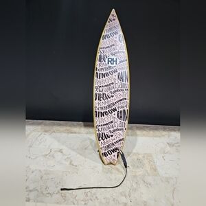 Rainbow High Finn Rosado Pacific Coast 11" Gold Pink Surf Board‎ SURFBOARD Only
